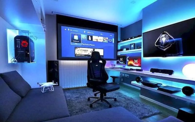Rosnek LED Stripe Smart, RGB, Musiksyn, APP/Fernbedienung, für TV Gaming  Zimmer PC Deko