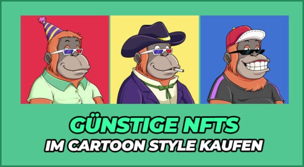 Die besten Cartoon NFT Designer unter 25 Euro